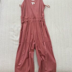 Monteau Dusty Rose Jumpsuit